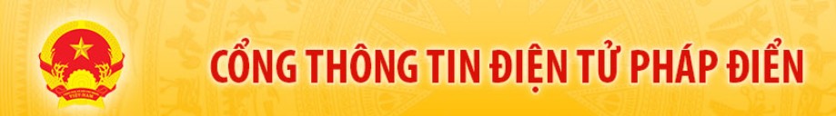Cổng thông tin điện tử pháp điển